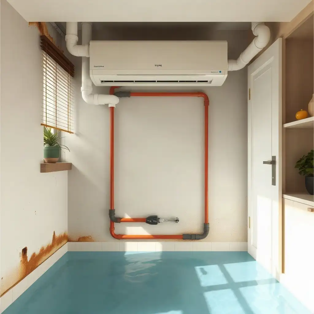 Condensate Drain Issues Causing Leaks in Puchong