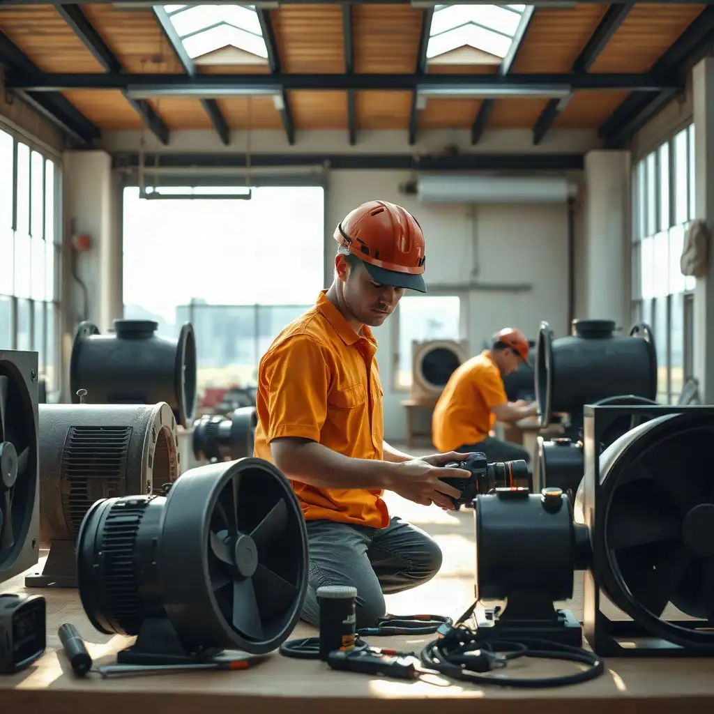 Fan and Blower Repairs for Better Airflow in Puchong