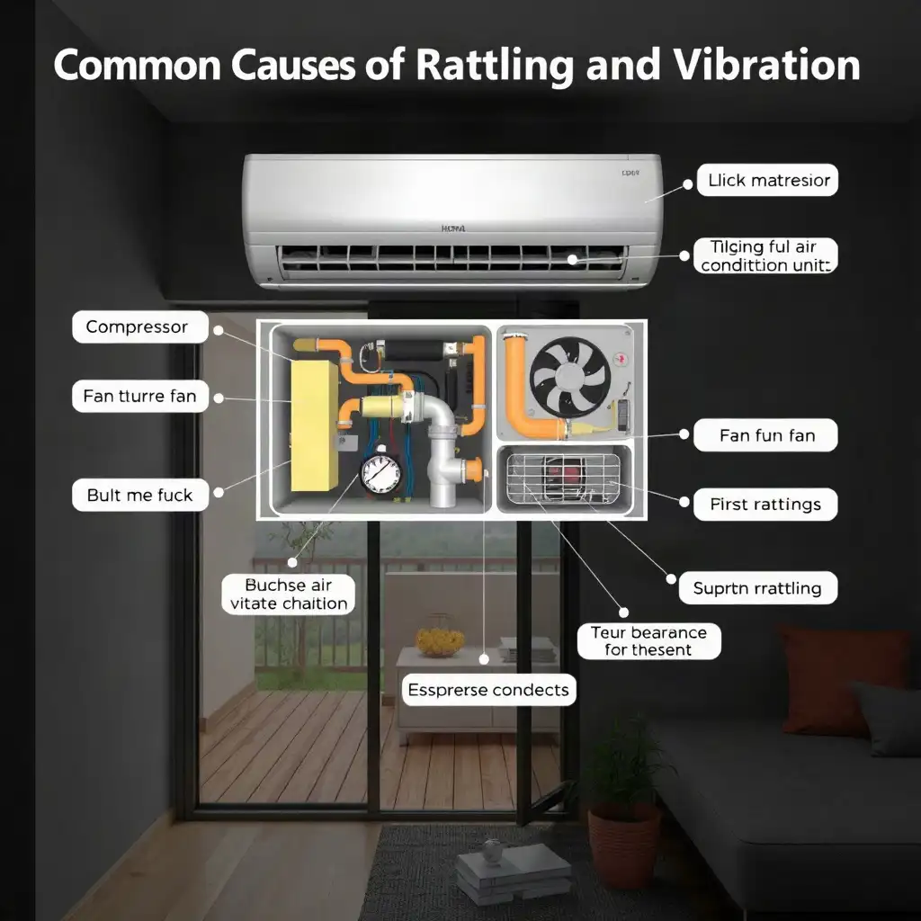 Rattling and Vibration Causes in Puchong ACs